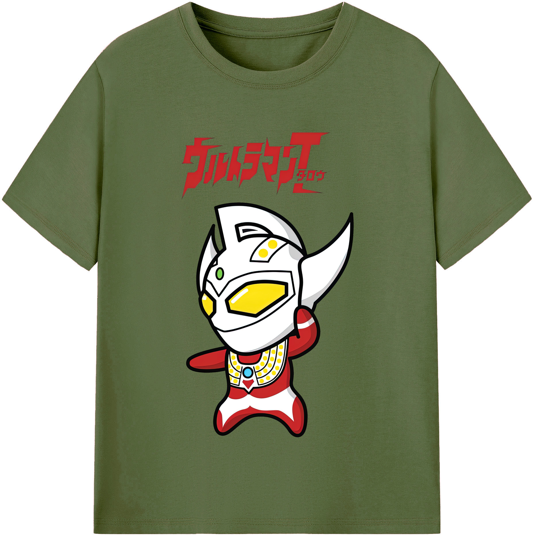 （画像用） ウルトラマン Ultraman 綿100％半袖Tシャツ（フロントプリント）